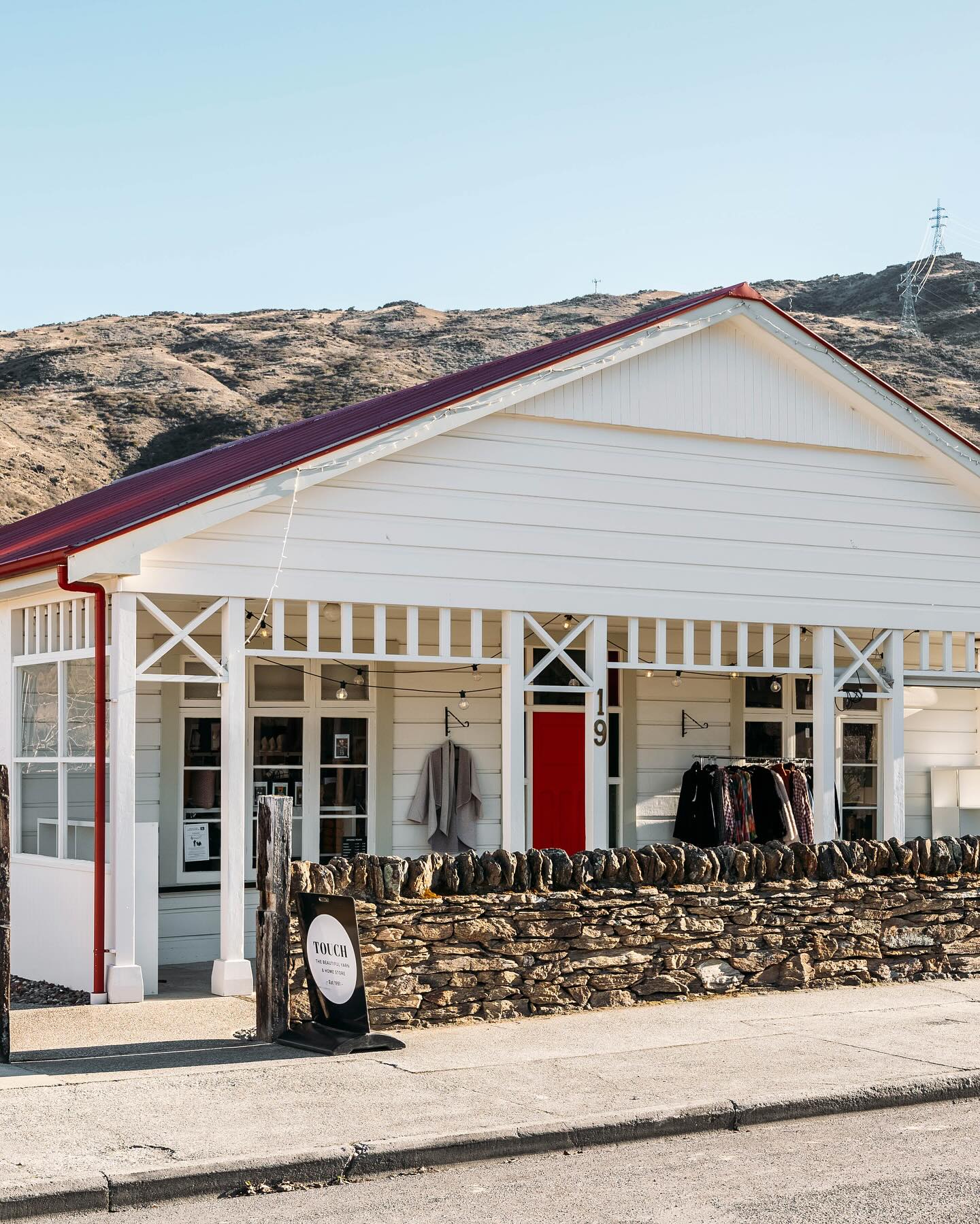 Touch Yarns wool and fibre store in Clyde’s historic precinct