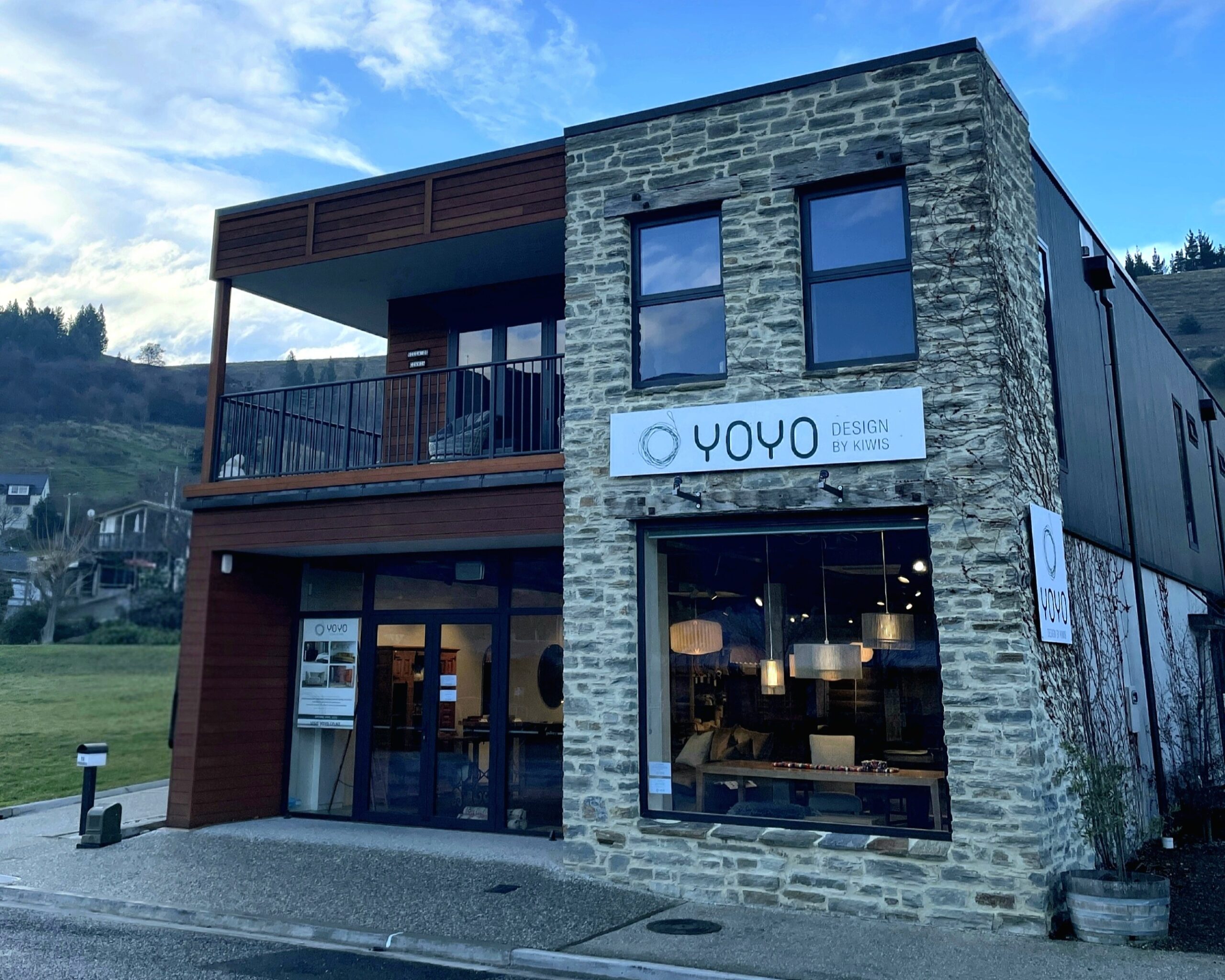 YOYO Design by Kiwis furniture store in Clyde town centre, Central Otago