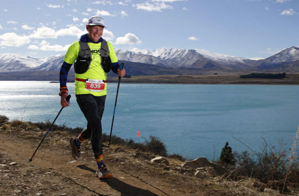 Teresa Noble taking part in Run Tekapo